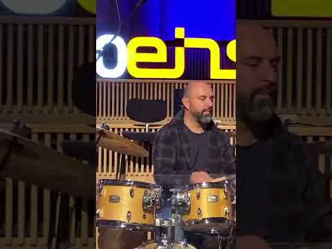 Serdar Somuncu on drums