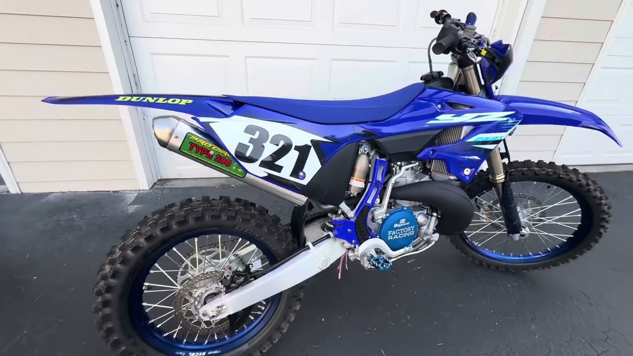 2025 YZ250X w/Pro Circuit silencer ￼ - YouTube