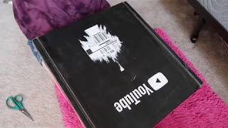 FINALLY OPENING MY 100,000 SUBSCRIBER PLAQUE!!!