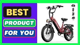 TIFGALOP adult electric bicycle, 20-inch wide tires, 48V 20Ah