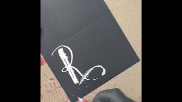 Spatter Calligraphy Request No.858