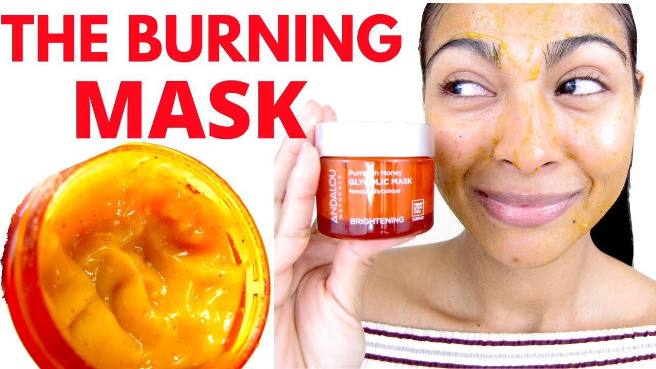 My experience using Andalou Naturals Pumpkin Honey Glycolic Mask 🎃