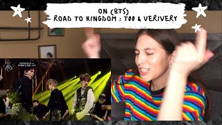 Road to Kingdom [풀버전] ♬ ON - 베리베리XTOO (원곡: 방탄소년단) @3차 경연 컬래버레이션 무대 TOO & VERIVERY REACTION!