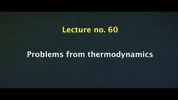 Problems From Thermodynamics #swayamprabha #CH37SP