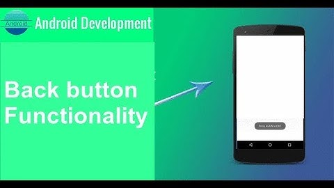 How to set the double back pressed button to exit the app in Android YouTube