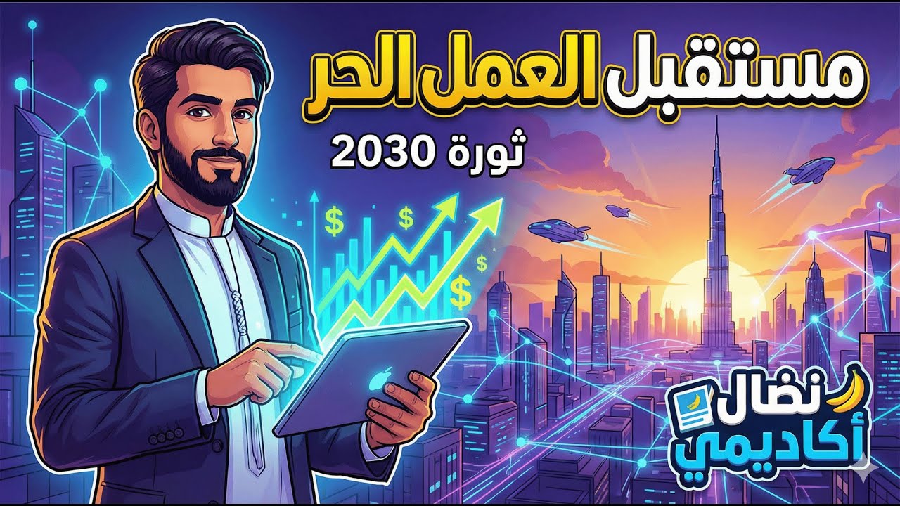 هل انتهى زمن الوظيفة؟ 🚨 مستقبل العمل الحر في الشرق الأوسط (أرقام صادمة)