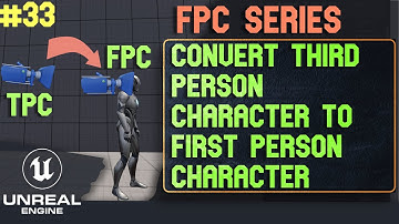 How to convert third person to first person in unreal engine 5. Unreal Engine 5 tutorials - 33