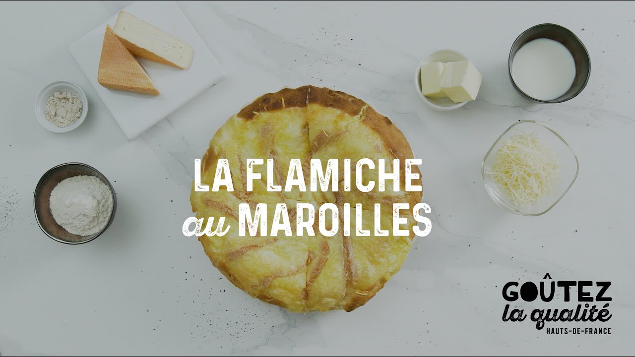 Goûtez la qualité en Hauts-de-France : la Flamiche au Maroilles