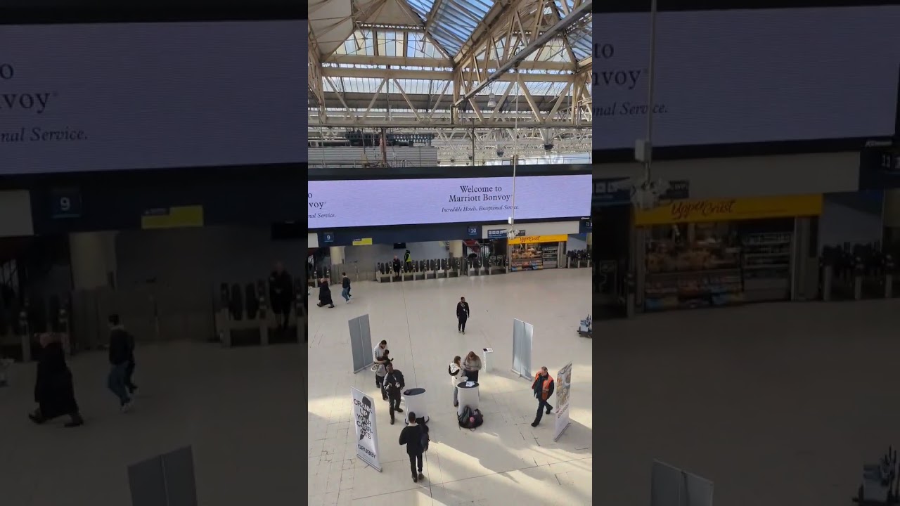 London Waterloo station today