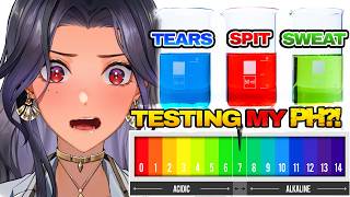 I PH TEST EVERYTHING: My Saliva, Sweat, and Tears WITH SHOCKING RESULTS!👩‍🔬🧪