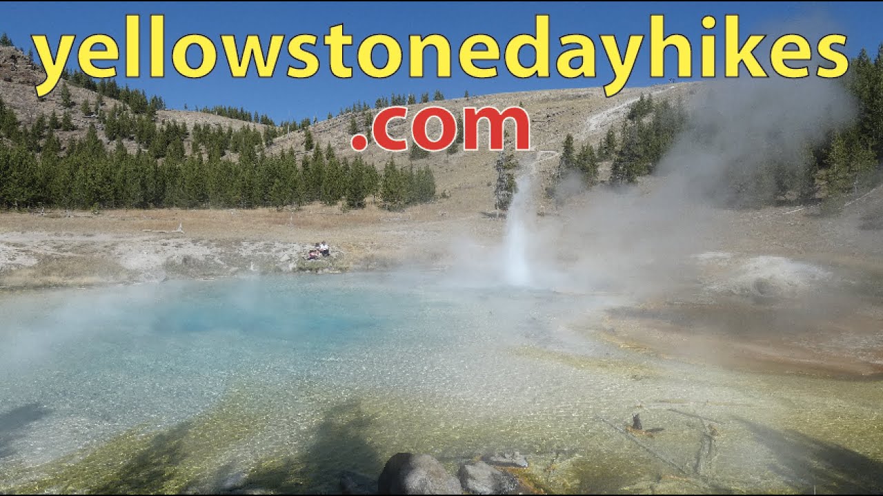 Yellowstone Day Hikes! Fairy Falls and Imperial Geyser!