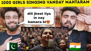 Vande Mahtaram 1000 All-Girl Choir pay tribute to A.R. Rahman Reaction By|Pakistani Bros Reactions|