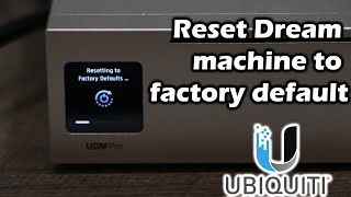 How to reset Ubiquiti Dream machine to factory default screenshot 3