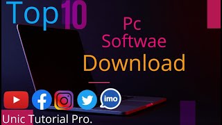 Top 10 Pc Software Windows 10 Download YouTube Facebook Messenger:New Video 2021Unic Tutorial Pro. screenshot 5