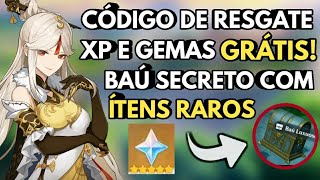 GENSHIN IMPACT Dicas Como Resgatar Códigos de Resgate Gemas Grátis PS4 PC  Mobile 