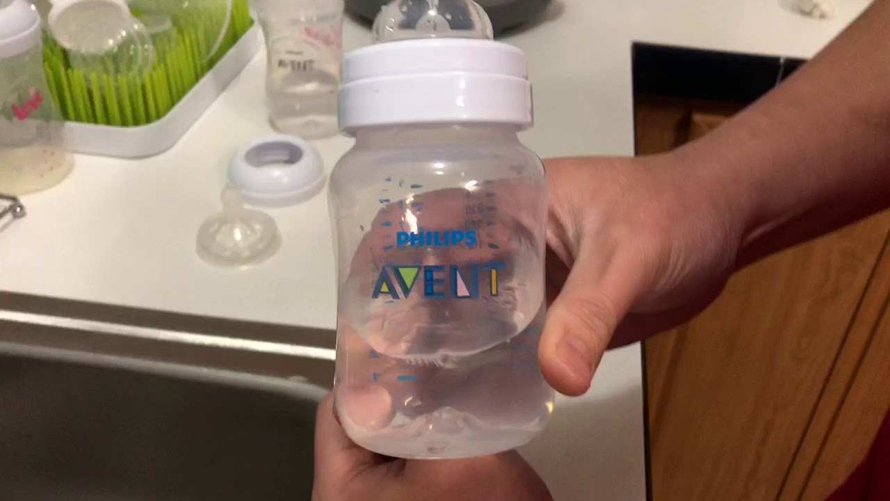 avent bottle leaking from nipple