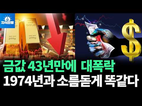 금값 대폭락.. 미국의 반격 시작됐나? (박종훈의 지식한방)