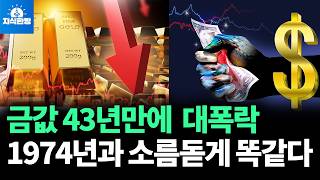 The Gold Crash: Parallel Theory to the 1974 Gold Crash (Park Jong-hoon's Knowledge Room)