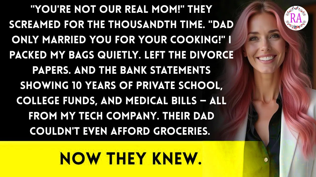 My Stepkids Called Me 'Fake Mom' for 10 Years — Then They Found Out Who Really Paid for Everything