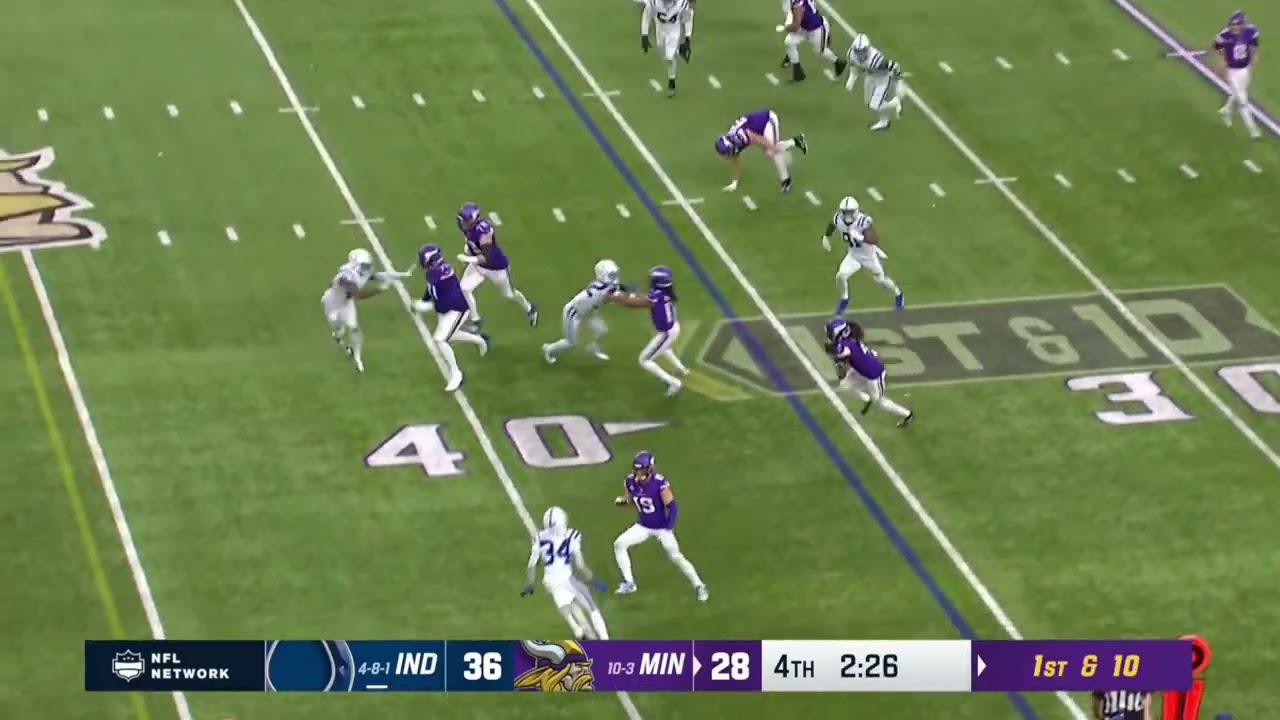 relive the Vikings historic 33-0 comeback in 1 minute