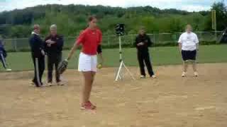 Olympic Gold Medalist Cat Osterman Pitching
