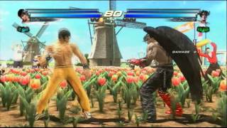 Tekken Tag 2 - Law, Forest vs DVJ, Kazuya