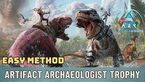 Ark Survival Ascended - Artifact Archaeologist Trophy/Achievement - All Artifacts (EASY METHOD)