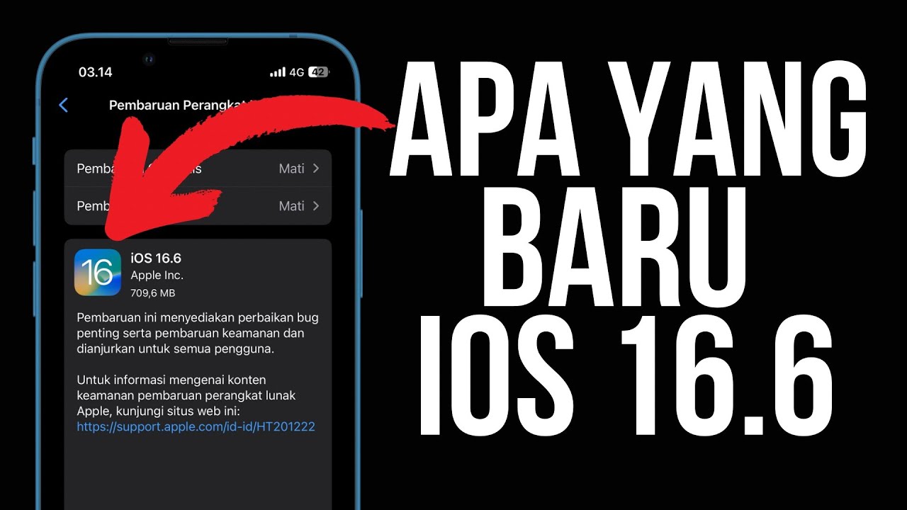 Temukan yang Baru di Pembaruan iOS 16.6 - YouTube