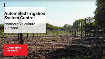 Automatic Irrigation System | Northern Viticulture Vineyard & Mitsubishi Electric