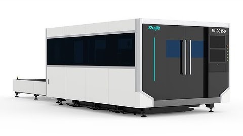 Ruijie 3015G 8000W Sheet Metal Cutting Fiber Laser Cutting Machine with Full Cover