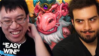 I Challenged Trump To A Hearthstone Race!