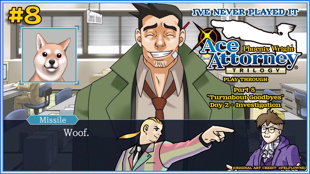 (Pt. 8) Ace Attorney I've Never Played It, Ch.4 Day 2