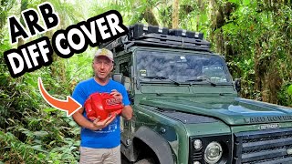 Installing & Testing the ARB Rear Diff Cover on a Land Rover Defender 110