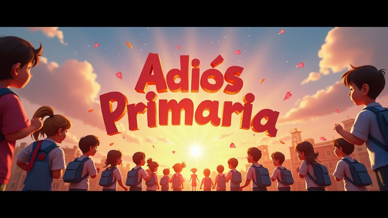 🎓 Adiós Primaria - Canción de graduación | Cancion de despedida | Aprende con Música Infantil