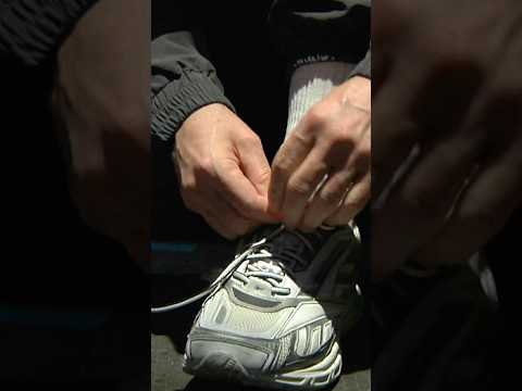 don't forget to tie your laces