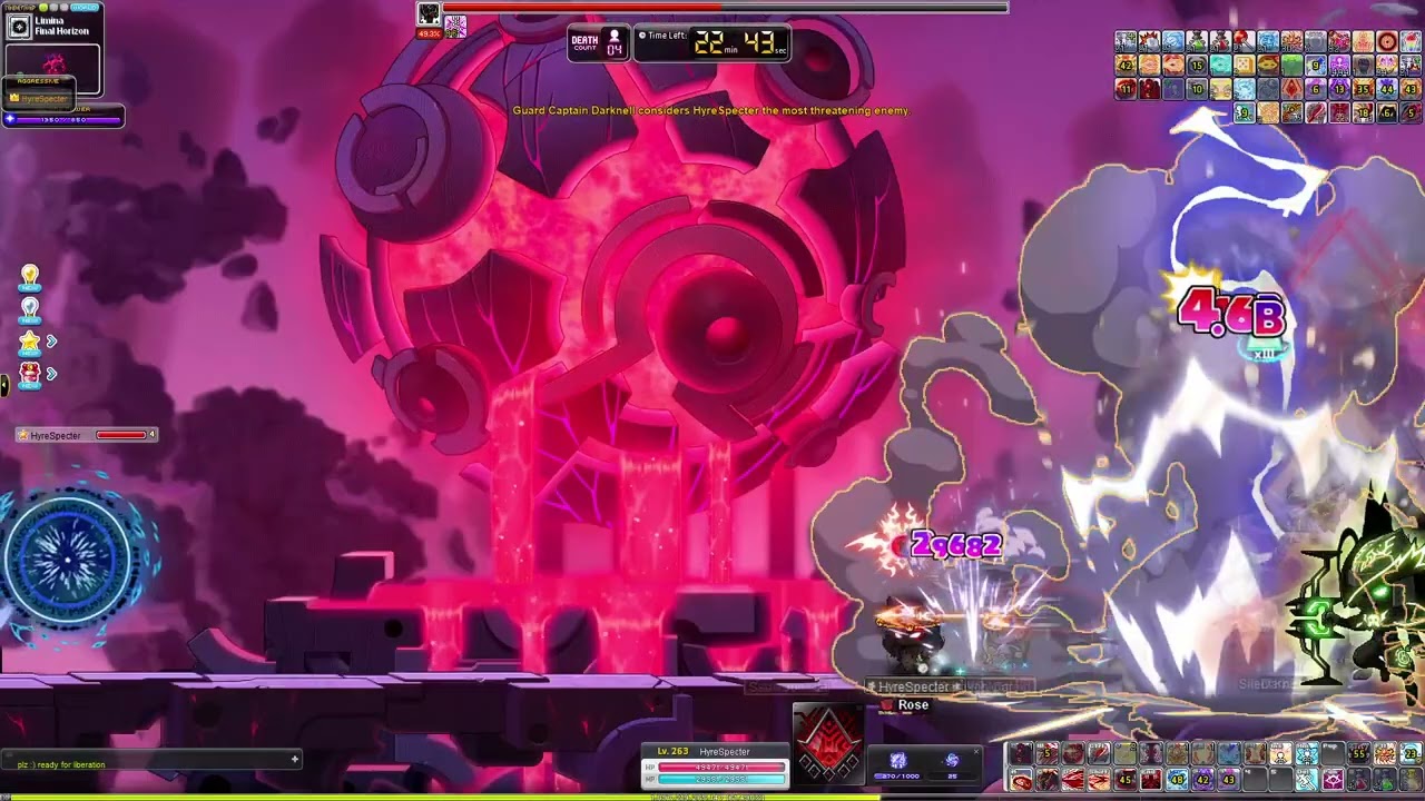 [KRONOS] (OLD) Pure Solo Progression 64m Combat Power Ark Hard Darknell Solo (09.30.24)