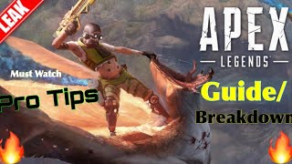 How To Get Better At Apex Legends(Character Guide/Breakdown) Pro Tips ‼️How To Play