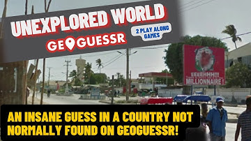 Going from an INSANE guess to rounds with a 0? | Unexplored World Map: GeoGuessr [2 PLAY ALONG]