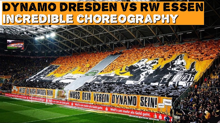 SG Dynamo Dresden vs Rot-Weiss Essen 2-1 | CHOREOGRAPHY BY ULTRAS K-BLOCK |