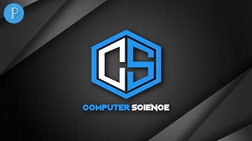 CS Professional Logo Design Pixellab Tutorial-3D Computer Science Pixellab Logo