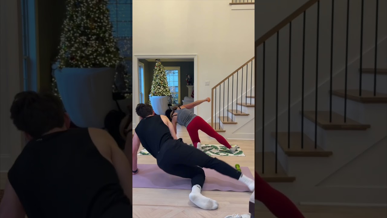 Пилатес с моей мамой 