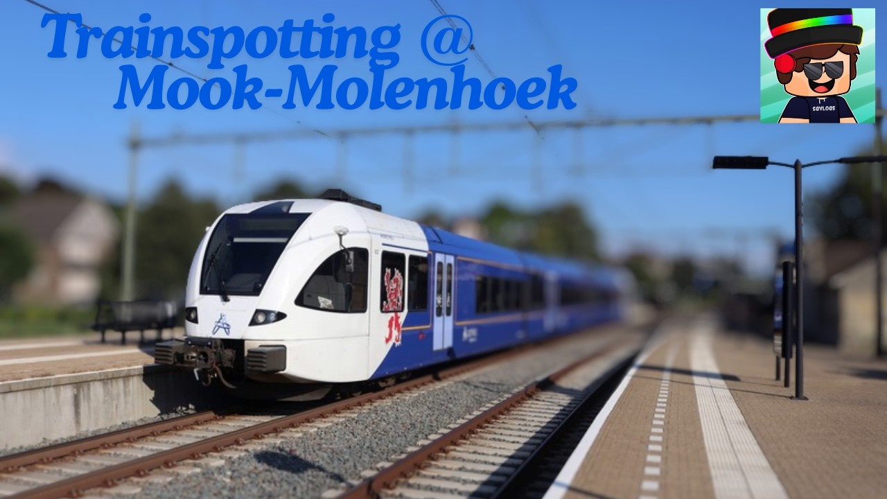 🚆 First Vlog! Trainspotting at Mook-Molenhoek Station 🎥