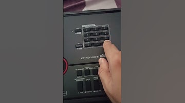 Casio CT X9000IN - Reverb settings