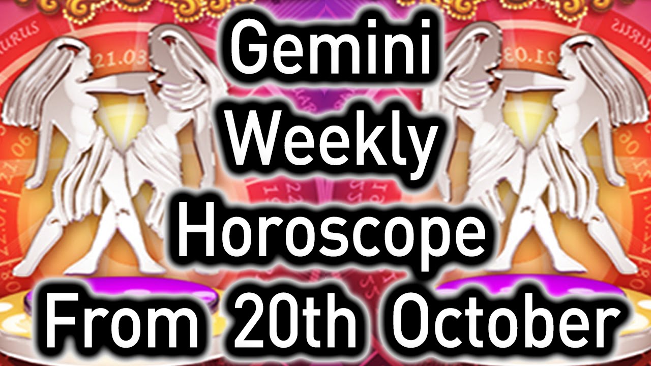 Gemini Weekly Horoscope From 20th October 2014 In Hindi Prakash