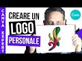 Crea un LOGO per un Brand Personale con CANVA | Tutorial Canva Italiano