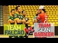 TEAM FALCAO vs SÉAN GARNIER ! CRAZY SKILLS AT REIS DO DRIBLE