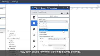 Create 5 Print Queues for the Ultimate Job Management in VersaWorks 6 RIP Software Profile
