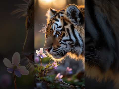 Amur Tiger In Spring The Spirit Of The Waking Taiga 