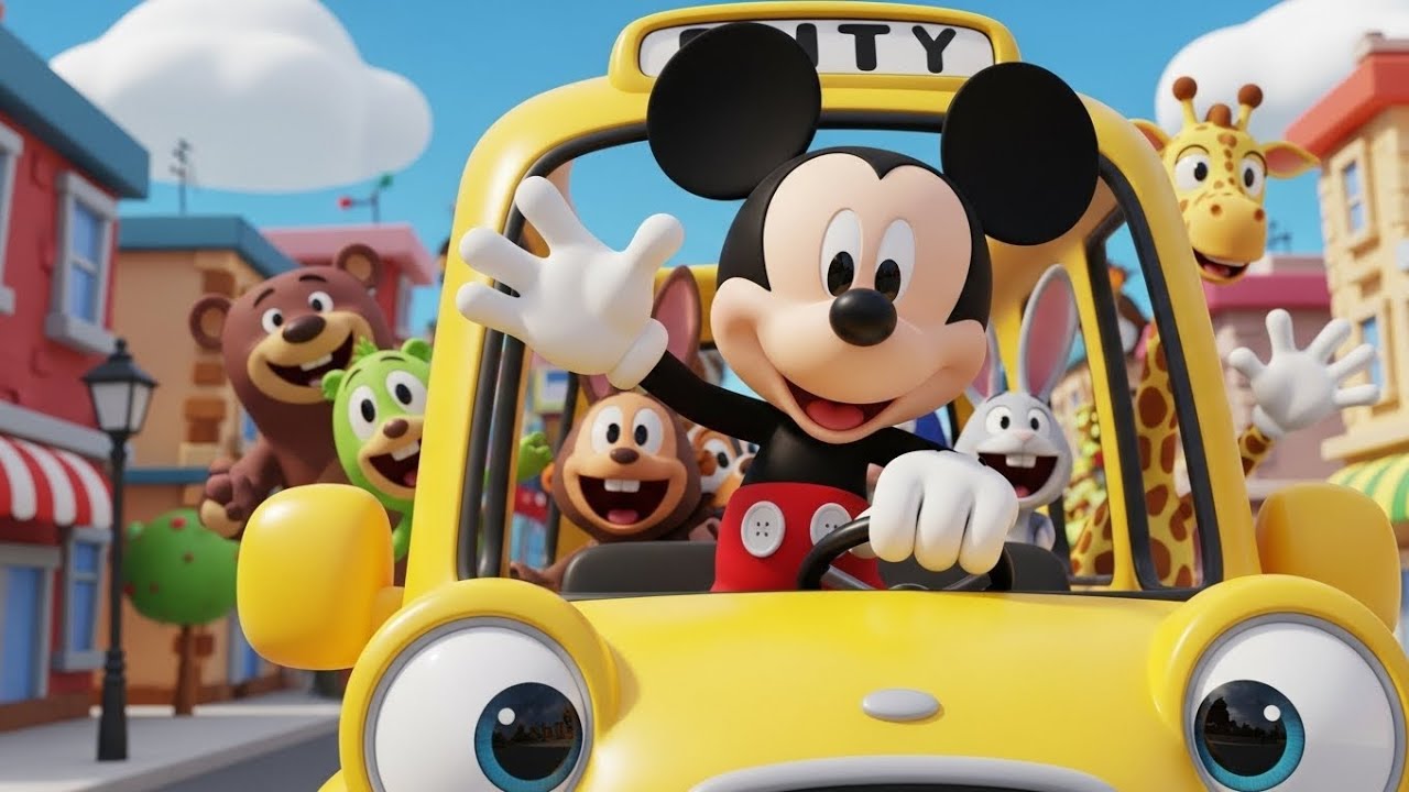 Mickey Mouse Bus Adventure | A Fun Ride Full of Surprises!
