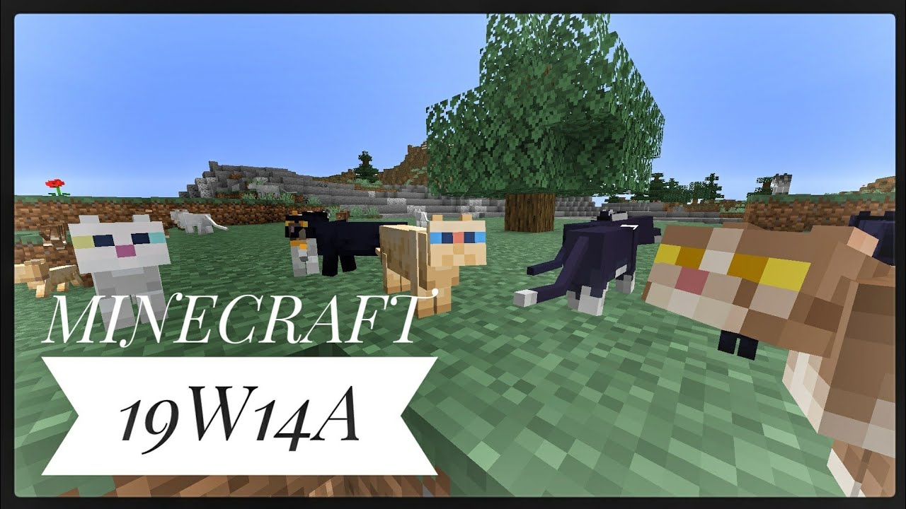 Minecraft 1.14 Snapshot 19w14a: Cat Spawning Changes, And Lots Of Bug Fixes!